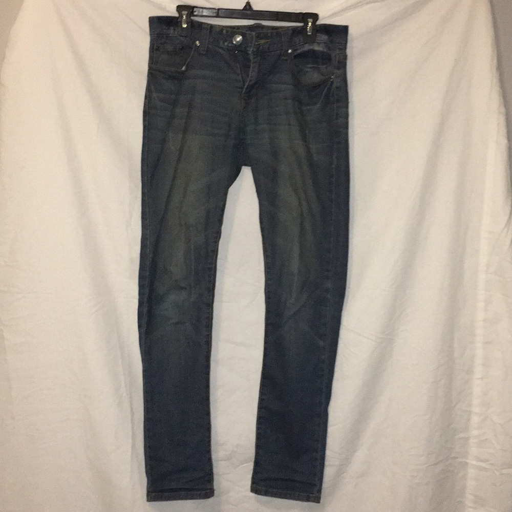 Carbon skinny jeans